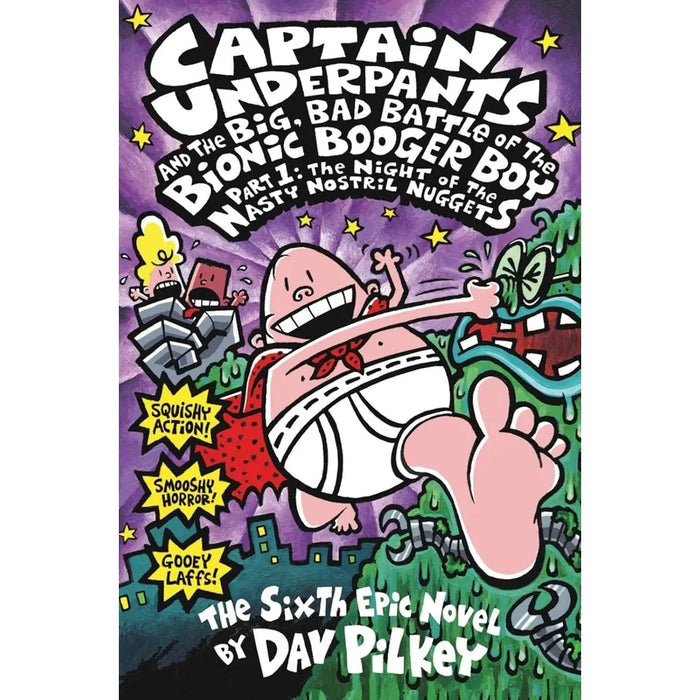 Captain Underpants Collection 5 Books Set by Dav Pilkey Professor PoopyPants - The Book Bundle