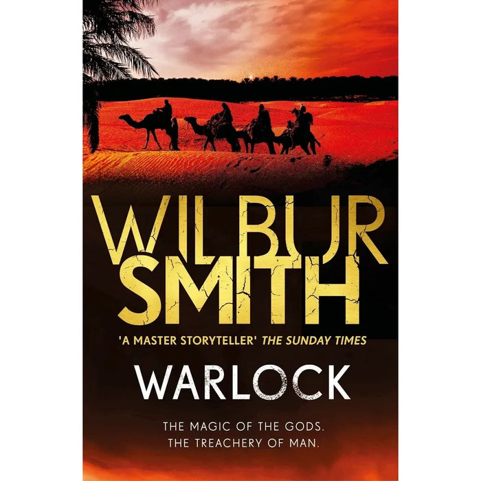 MISSING-Wilbur Smith Egyptian 4 Books SET  (The Quest, Warlock, The Seventh Scroll, River God)ORDER-Desert God - The Book Bundle