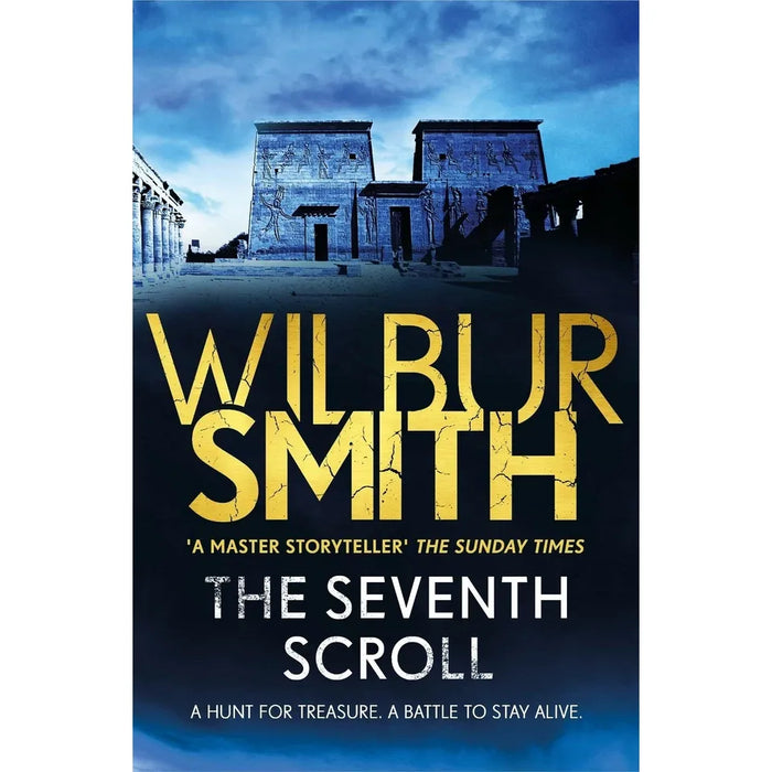 MISSING-Wilbur Smith Egyptian 4 Books SET  (The Quest, Warlock, The Seventh Scroll, River God)ORDER-Desert God - The Book Bundle