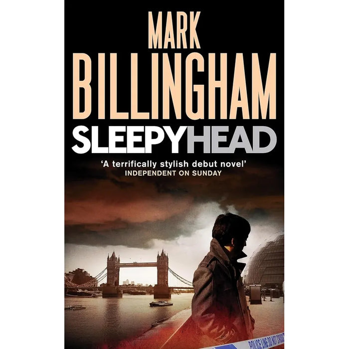 Mark Billingham 3 Books Collection Set (Sleepyhead, Scaredy Cat, Lifeless)