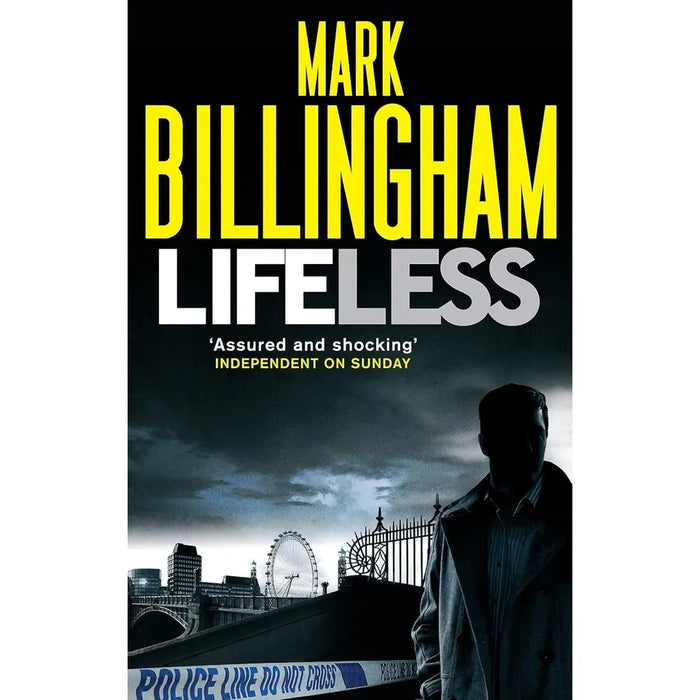 Mark Billingham 3 Books Collection Set (Sleepyhead, Scaredy Cat, Lifeless)