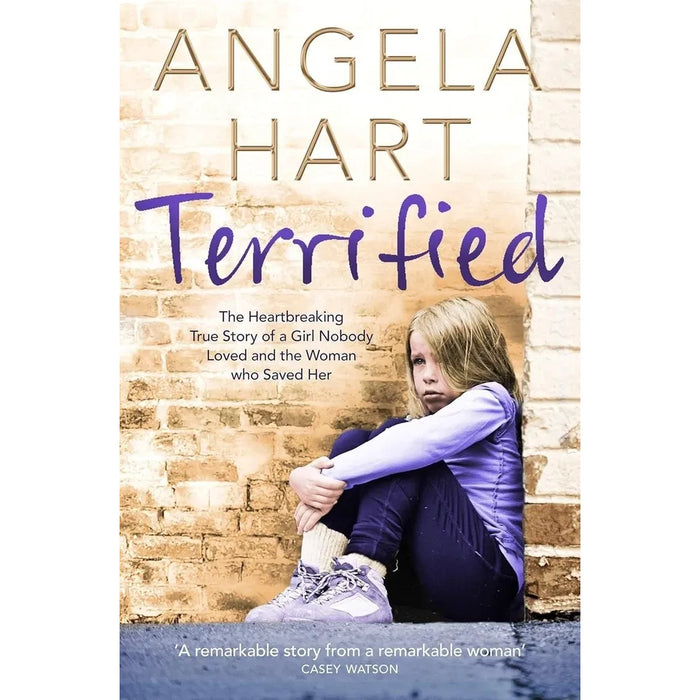 Angela Hart 5 Books Collection Set (Terrified,The Girl and the Ghosts, The Girl With Two Lives, The Girl Who Wanted to Belong & The Girl in the Dark)