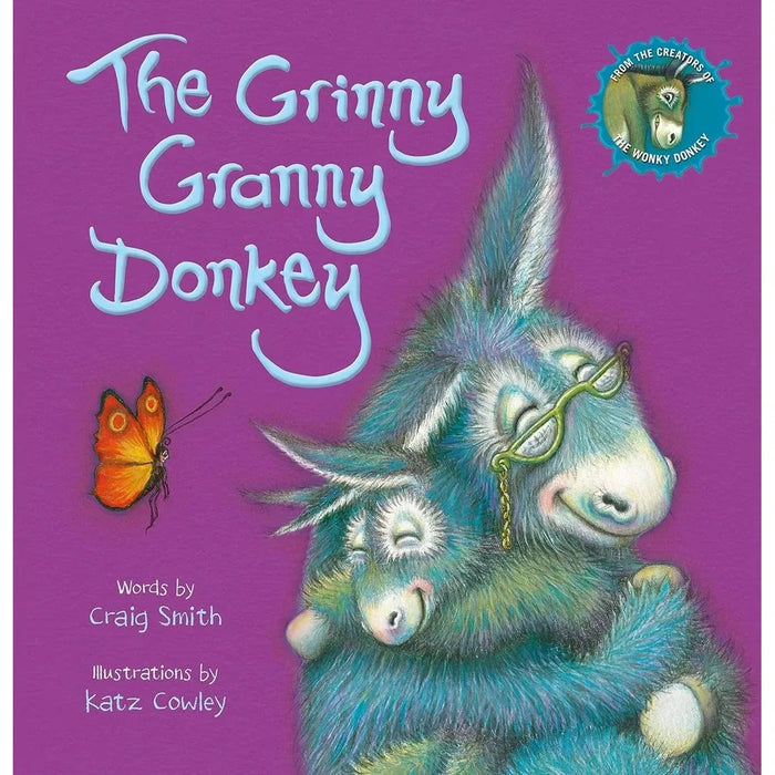 Wonky Donkey Series 4 Books  Set By Craig Smith (The Wonky Donkey, Willbee the Bumblebee, The Dinky Donkey & The Grinny Granny Donkey )