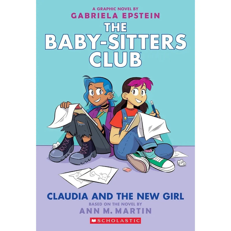Babysitters Club Graphix 3 Books Collection Set: Full-Color Edition by  Ann M. Martin(Logan Likes Mary Anne!,Claudia and the New Girl,Good-bye Stacey, Good-bye) - The Book Bundle