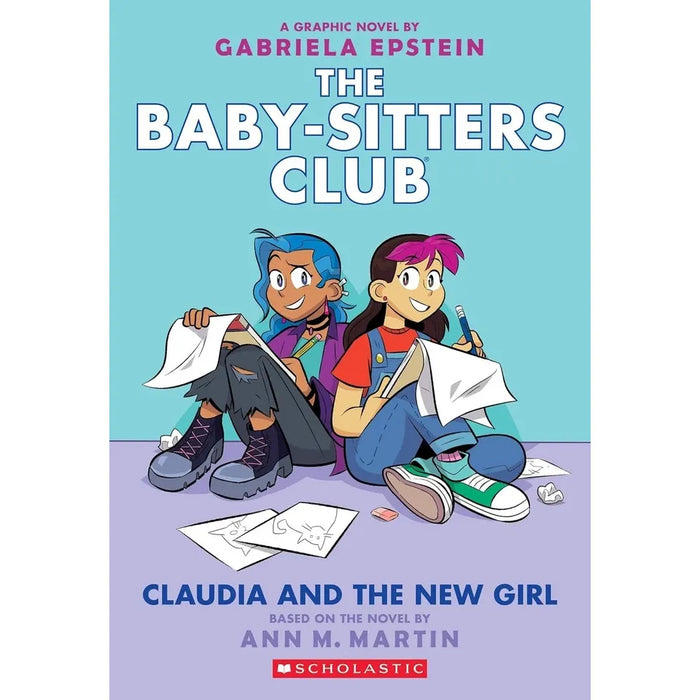 Babysitters Club Graphix 3 Books Collection Set: Full-Color Edition by  Ann M. Martin(Logan Likes Mary Anne!,Claudia and the New Girl,Good-bye Stacey, Good-bye)