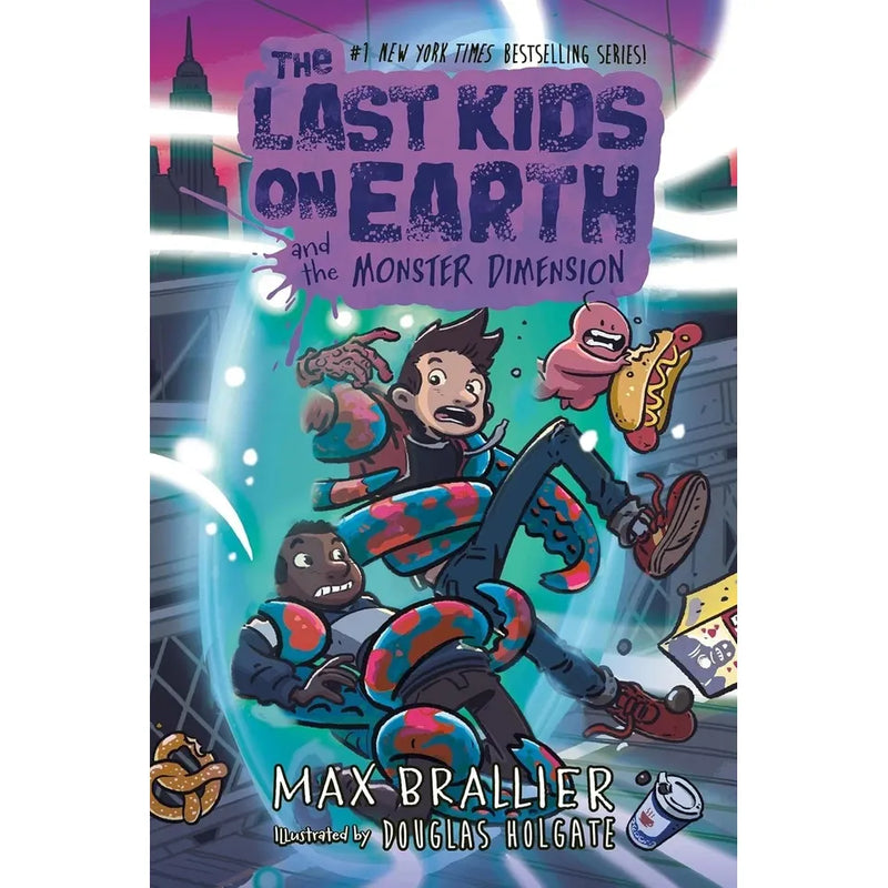 The Last Kids on Earth 2 Books Collection Set by Max Brallier (Forbidden Fortress, Monster Dimension)
