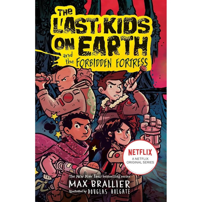 The Last Kids on Earth 2 Books Collection Set by Max Brallier (Forbidden Fortress, Monster Dimension)