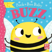 Set of five Peek-a-Boo Baby Collection books by Pat-a-Cake, featuring Roar, Buzz, I Love You, Moo, and Miaow illustrations.
