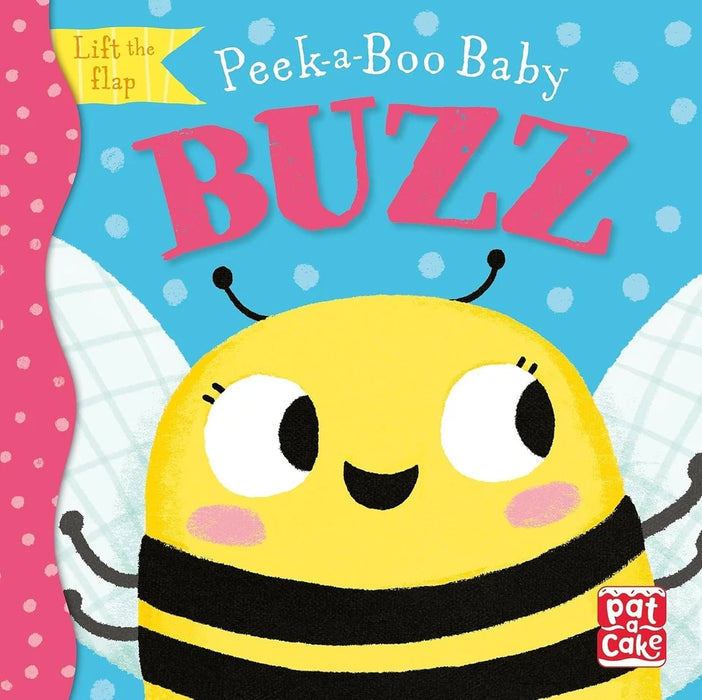 Peek-a-Boo Baby Collection 5 Books Set By Pat-a-Cake (Roar, Buzz, I Love You,Moo,Miaow)