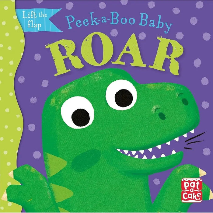 Peek-a-Boo Baby Collection 5 Books Set By Pat-a-Cake (Roar, Buzz, I Love You,Moo,Miaow)