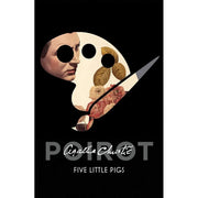 Chercule Best of Poirot 4 Books Set by Agatha Christie (The ABC Murders ,Evil Under The Sun, The Murder On The Orient Express, Five Little Pigs) - The Book Bundle