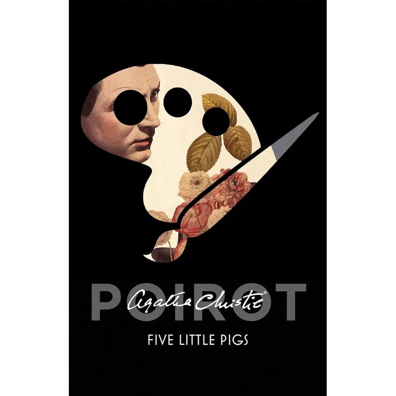 Chercule Best of Poirot 4 Books Set by Agatha Christie (The ABC Murders ,Evil Under The Sun, The Murder On The Orient Express, Five Little Pigs) - The Book Bundle