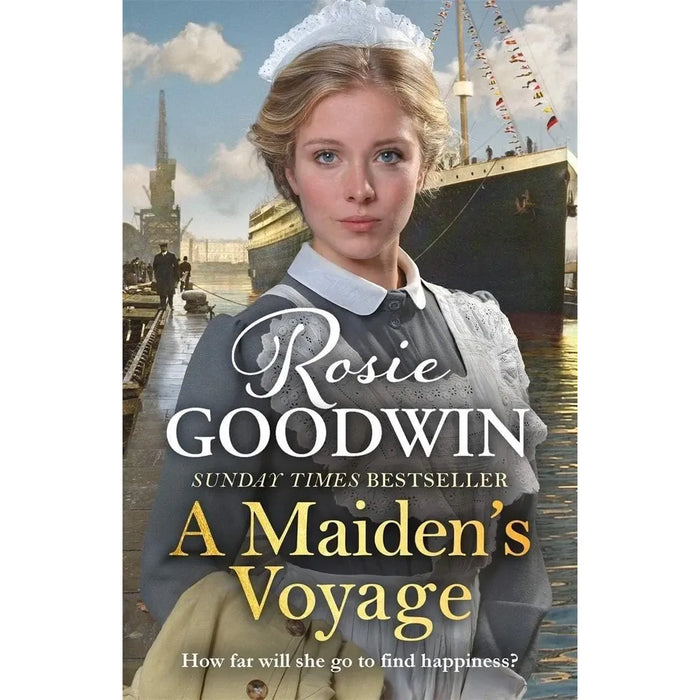 Days of the Week Series 5 Books Collection Set By Rosie Goodwin(Mothering Sunday ,The Little Angel, The Blessed Child, A Maiden's Voyage  & A Precious Gift)