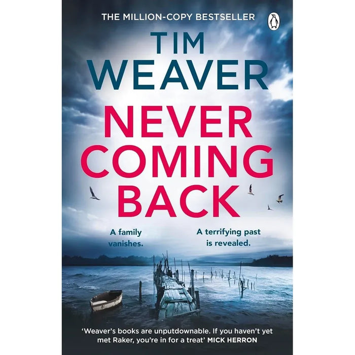 David Raker Series 2 Books Collection Set By Tim Weaver (Never Coming Back & Fall From Grace)