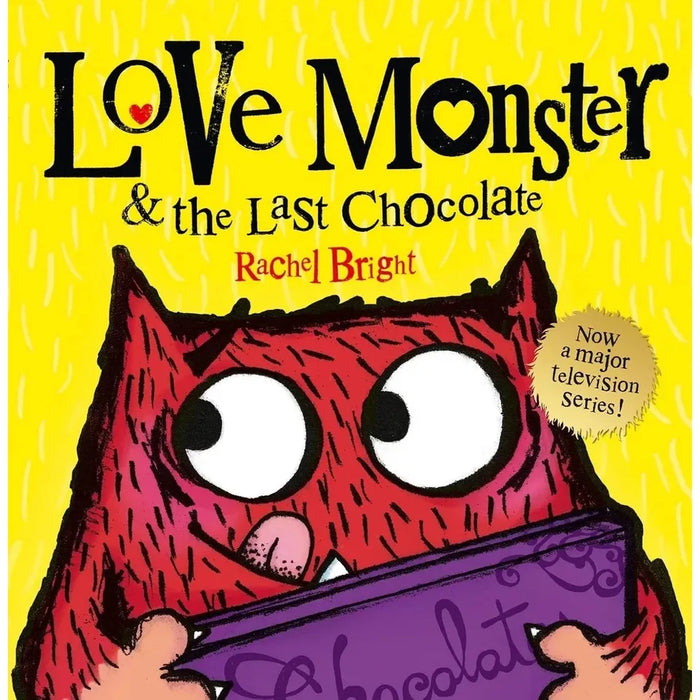 Love monster Series 2 Books Set by Rachel Bright (Scary Something,Last Chocolate)