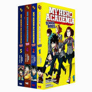 My Hero Academia School Briefs Series 4 Books Set by Anri Yoshi (Vol 1,2,4,5) - The Book Bundle
