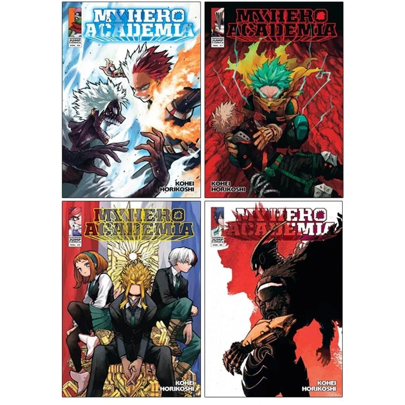 My Hero Academia 4 Books Collection Set By Kohei Horikoshi (Volume 36,37,39,40) - The Book Bundle