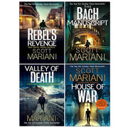 Ben Hope Series 4 Collection 4 Books Set by Scott Mariani Bach(The Bach Manuscript,The Rebel’s Revenge, Valley of Death & House of War) - The Book Bundle