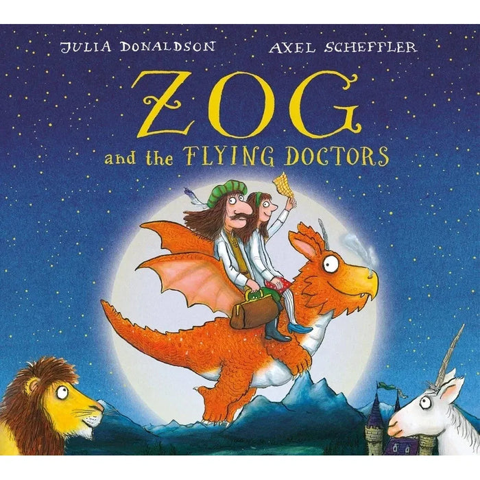 Julia Donaldson Gift Edition 6 Books Collection Set (Zog, Superworm ,Tiddler ,The Highway Rat ,Zog and the Flying Doctors, Scarecrows Wedding)
