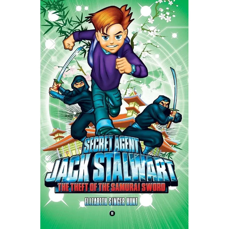 Secret Agent Jack Stalwart Collection 3 Books Set by Elizabeth Singer Hunt(Book 11,13,14) - The Book Bundle
