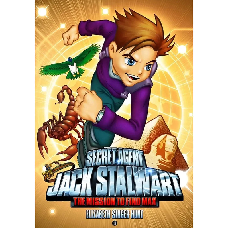 Secret Agent Jack Stalwart Collection 3 Books Set by Elizabeth Singer Hunt(Book 11,13,14) - The Book Bundle