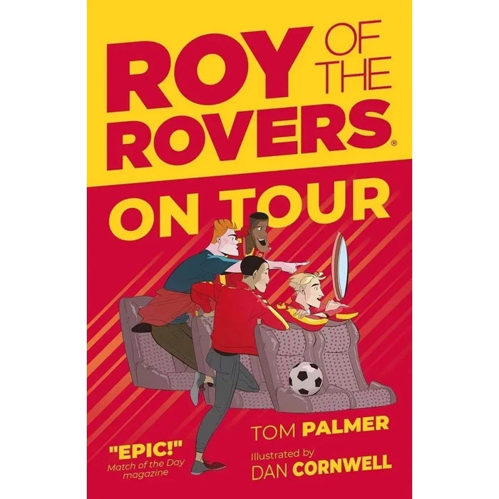 Roy of the Rovers 3 Books Collection Set by Tom Palmer(Playoffs,Teamwork,On Tour)