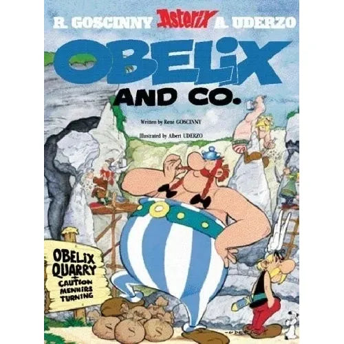 Asterix Series 5 Collection 4 Books Set(Asterix and Caesars Gift, Asterix and the Great Crossing ,Obelix and Co & Asterix and the Great Divide) - The Book Bundle