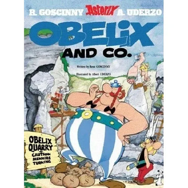 Asterix Series 5 Collection 4 Books Set(Asterix and Caesars Gift, Asterix and the Great Crossing ,Obelix and Co & Asterix and the Great Divide)