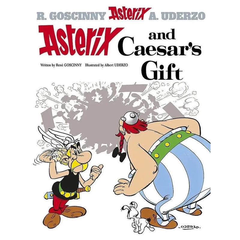 Asterix Series 5 Collection 4 Books Set(Asterix and Caesars Gift, Asterix and the Great Crossing ,Obelix and Co & Asterix and the Great Divide) - The Book Bundle