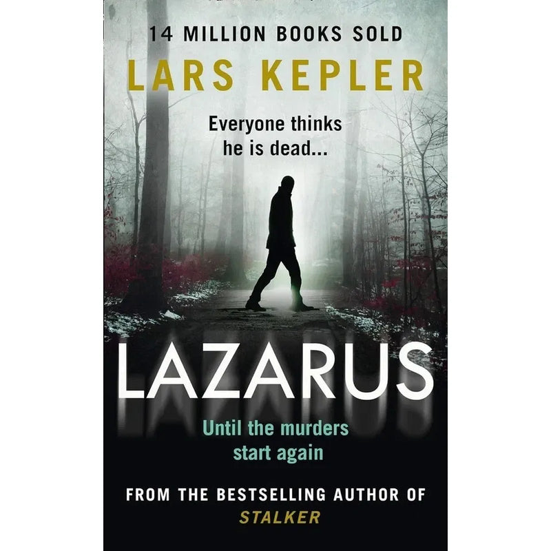 Joona Linna Series 5 Books Collection Set by Lars Kepler(The Sandman, Stalker, Hunter,Lazarus & The Mirror Man) - The Book Bundle