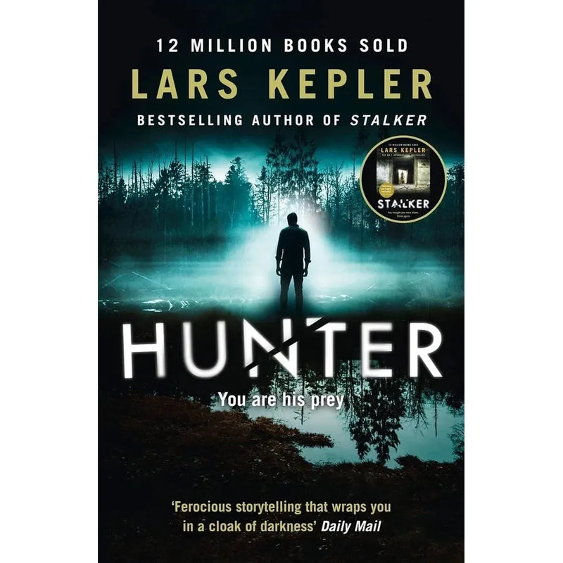 Joona Linna Series 5 Books Collection Set by Lars Kepler(The Sandman, Stalker, Hunter,Lazarus & The Mirror Man) - The Book Bundle