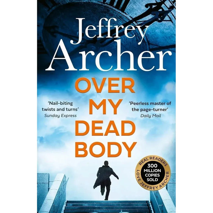 William Warwick Novels 2 Books Collection Set by Jeffrey Archer(Next in Line,Over My Dead Body )
