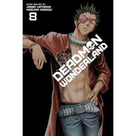 Deadman Wonderland Vol.8, 9, 10, 11, 13 Collection 5 Books Set by Jinsei Kataoka