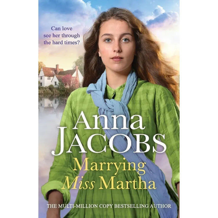 Anna Jacobs Collection 4 Books Set(Marrying Miss Martha,Mistress of Marymoor, Replenish the Earth & An Independent Woman)