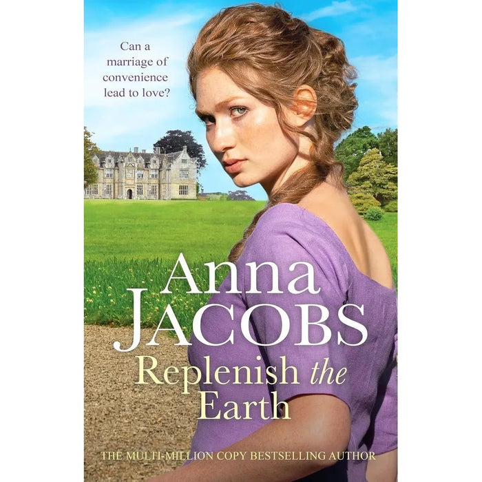 Anna Jacobs Collection 4 Books Set(Marrying Miss Martha,Mistress of Marymoor, Replenish the Earth & An Independent Woman)