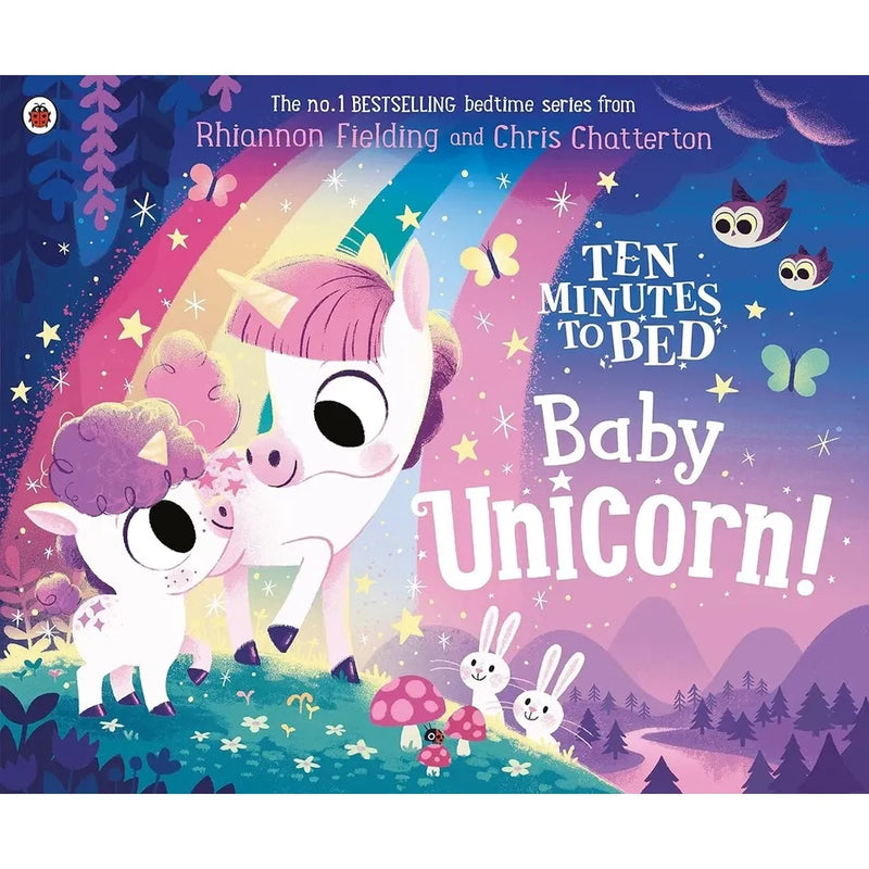 Ten Minutes to Bed Series 3 Books Collection Set by Rhiannon Fielding(Little Dragon, Little Mermaid, Baby Unicorn) - The Book Bundle