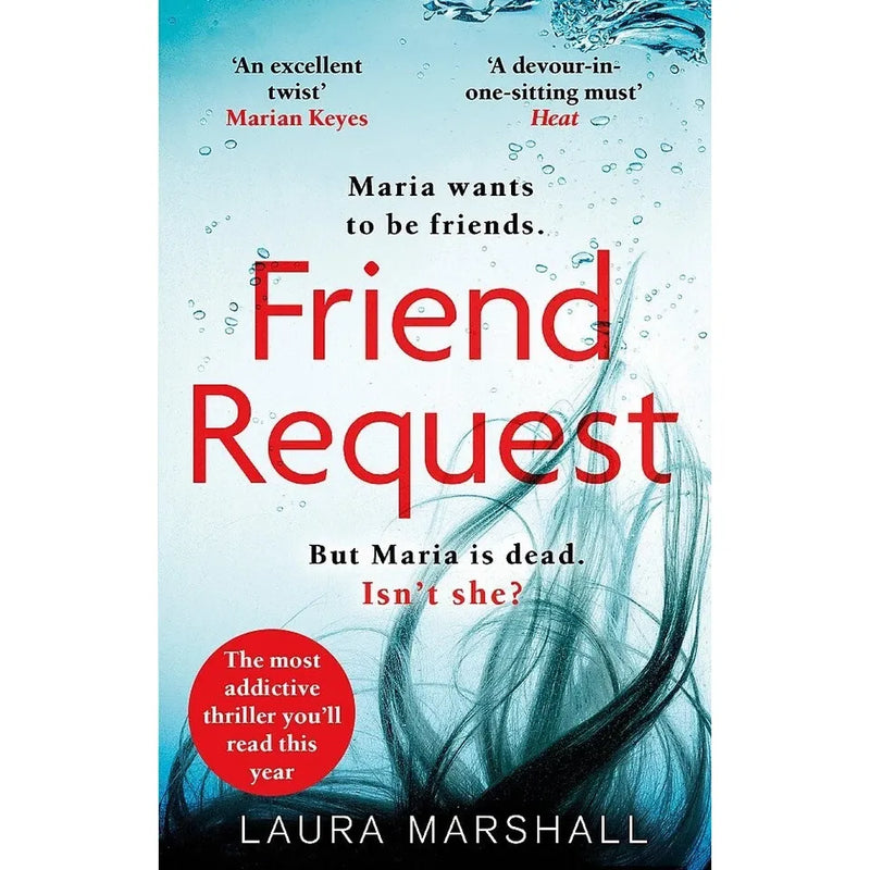 Laura Marshall Collection 2 Books Set( Anniversary, Friend Request) - The Book Bundle