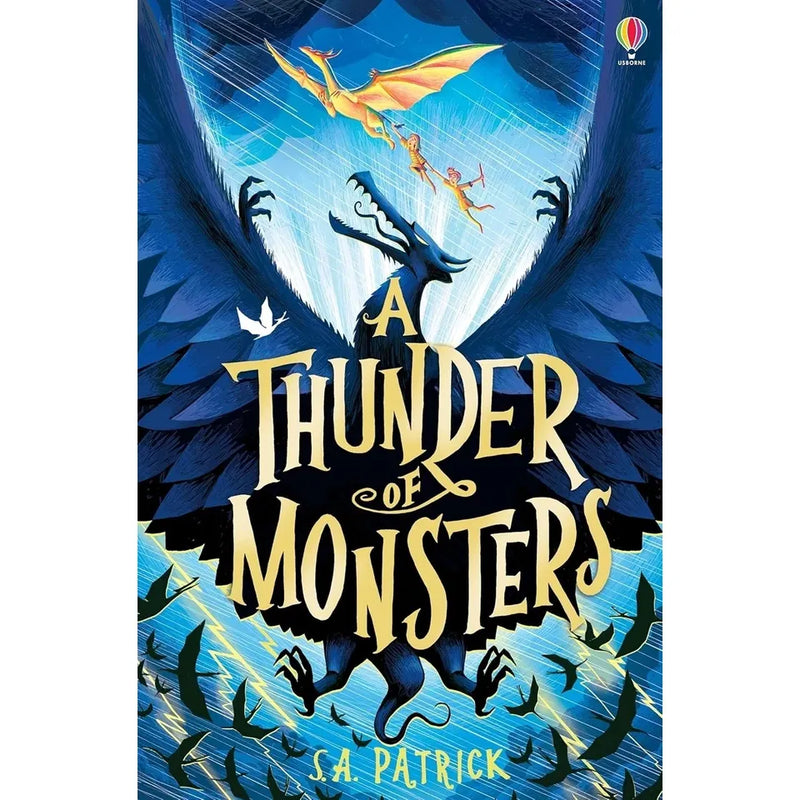 Songs of Magic 2 Books Collection by S.A Patrick, fantasy novels including A Darkness of Dragons and A Thunder of Monsters, published by Usborne.