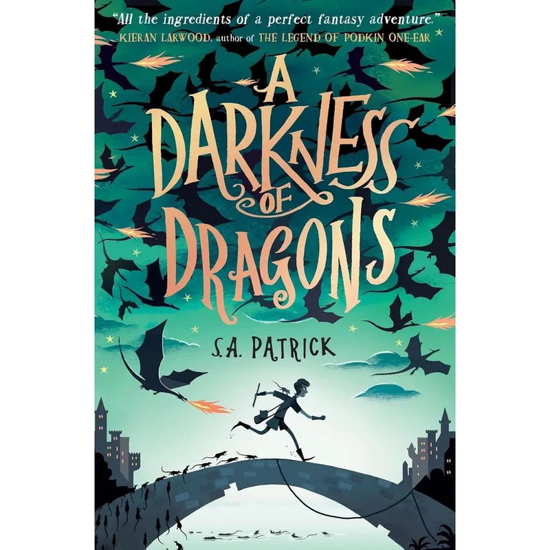 Songs of Magic 2 books collection set by S.A Patrick, featuring Darkness of Dragons and Thunder of Monsters, published by Usborne.