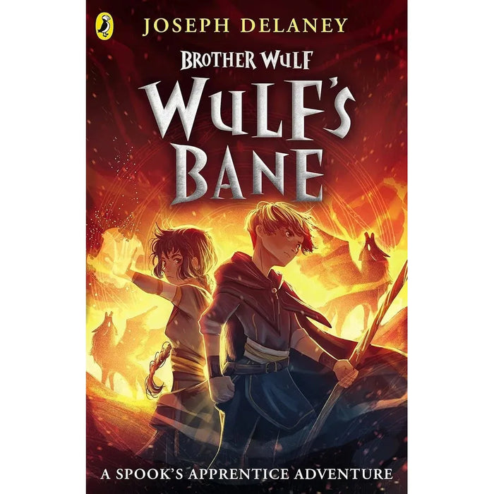 Spook's Apprentice Brother Wulf 2 Books Collection Set by Joseph Delaney(Brother Wulf: The Last Spook Brother Wulf & Wulf's Bane)