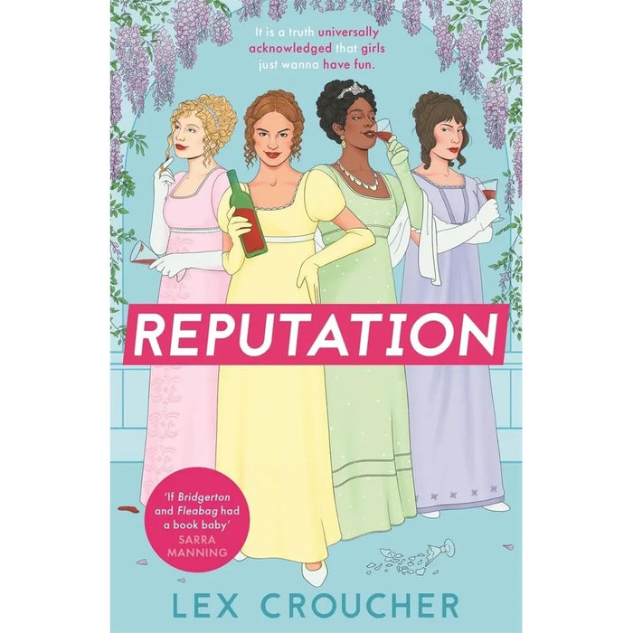 Lex Croucher 2 Books Collection Set (Reputation, Trouble Paperback)