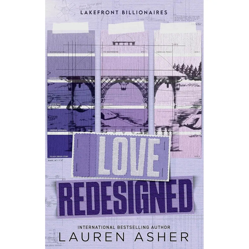 Lakefront Billionaires Series 2 Books Collection Set by Lauren Asher( Love Redesigned  & Love Arranged) - The Book Bundle