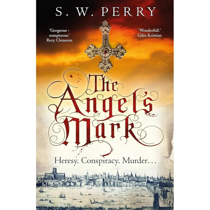 Jackdaw Mysteries Series Collection 3 Books Set by S. W. Perry Heretic's Mark(The Angel's Mark,The Saracen's Mark & The Heretic's Mark)