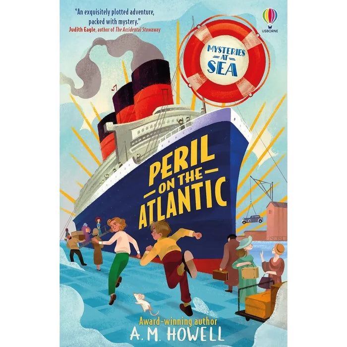 Mysteries at Sea Series By A.M. Howell 2 Books Collection Set (Peril on the Atlantic  & The Royal Jewel Plot)