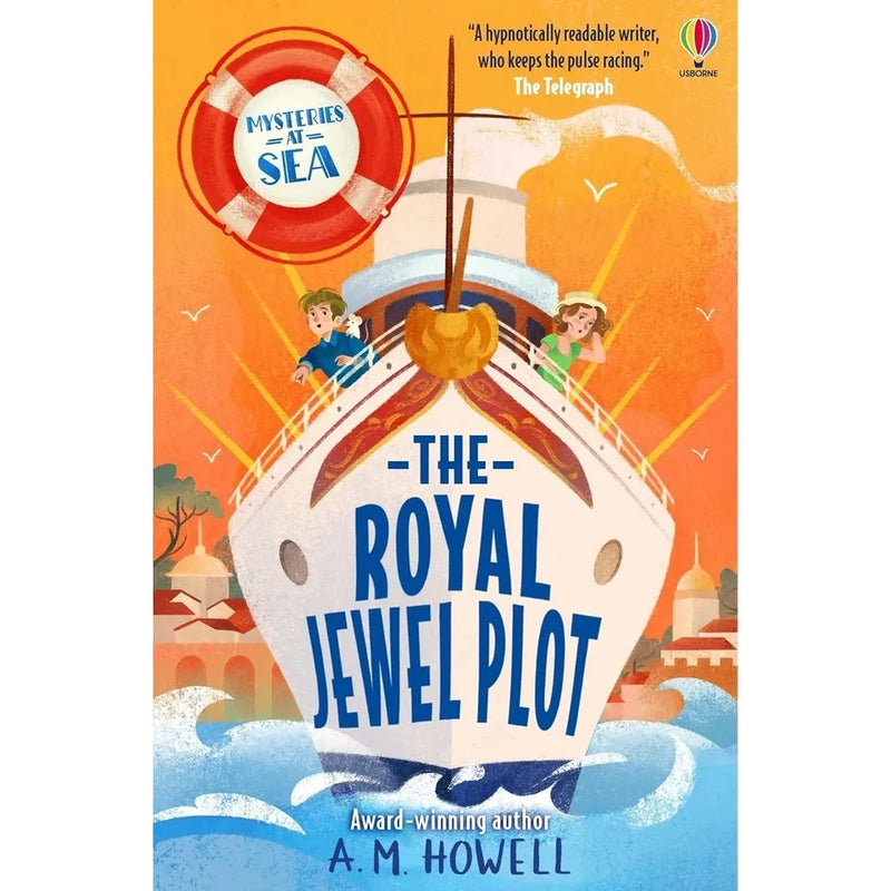 Mysteries at Sea Series By A.M. Howell 2 Books Collection Set (Peril on the Atlantic  & The Royal Jewel Plot) - The Book Bundle