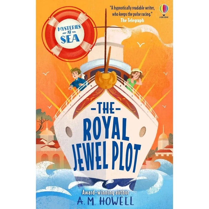 Mysteries at Sea Series By A.M. Howell 2 Books Collection Set (Peril on the Atlantic  & The Royal Jewel Plot)