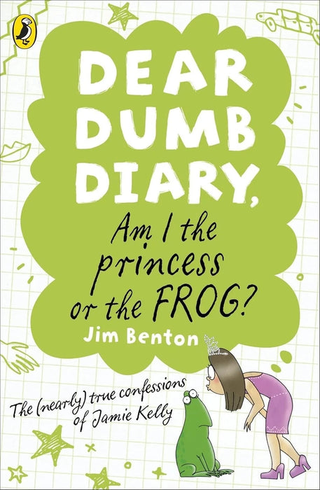Dear Dumb Diary Series Jim Benton 3 Books Collection Set (My Pants are Haunted,Am I the Princess or the Frog?: 3 &  Never Do Anything, Ever: 4)