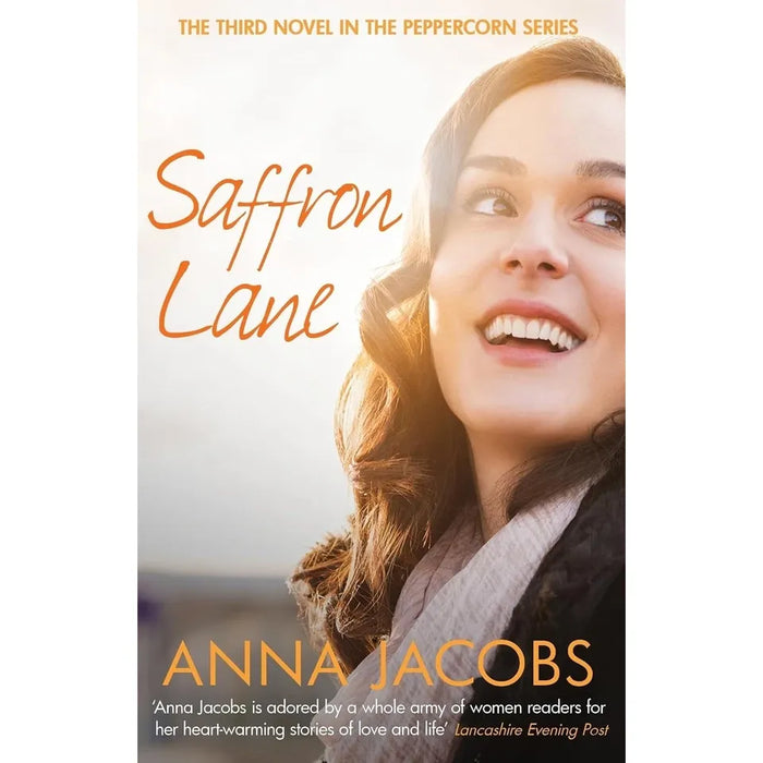 Anna Jacobs Peppercorn Series Collection 3 Books Set (Peppercorn Street,Cinnamon Gardens & Saffron Lane)