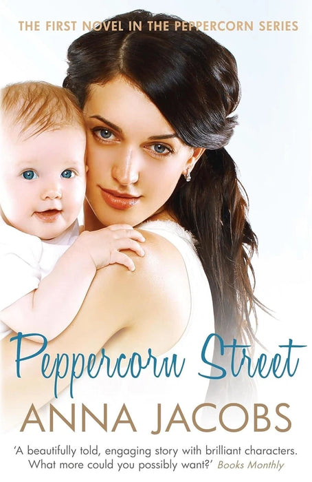 Anna Jacobs Peppercorn Series Collection 3 Books Set (Peppercorn Street,Cinnamon Gardens & Saffron Lane)