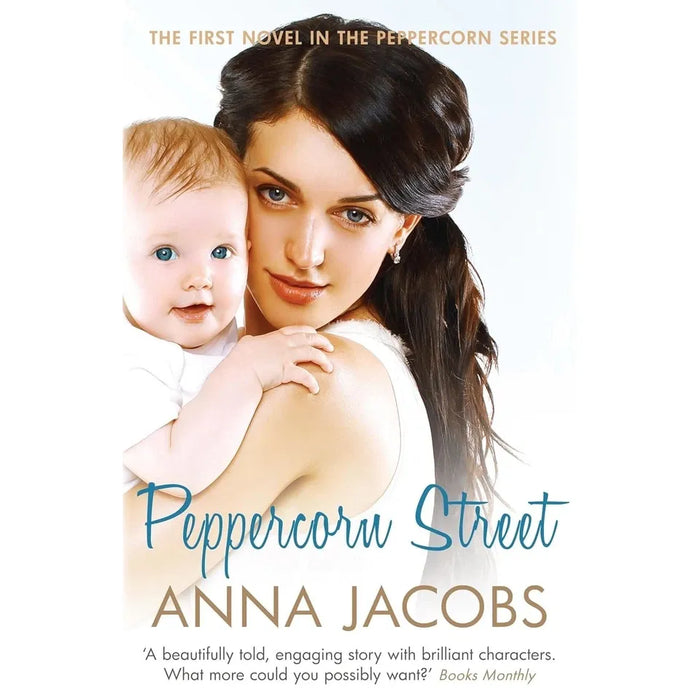 Anna Jacobs Peppercorn Series Collection 3 Books Set (Peppercorn Street,Cinnamon Gardens & Saffron Lane)